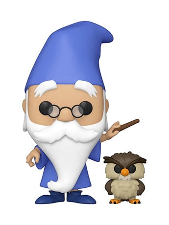 Pop! Disney: The Sword in the Stone - Merlin with Archimedes Gallery Image 2