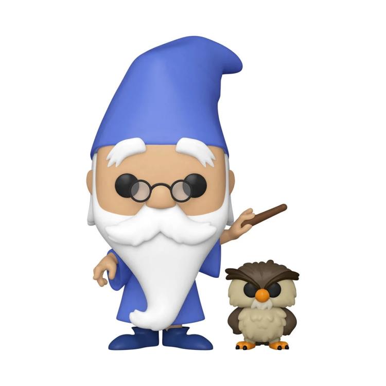 Pop! Disney: The Sword in the Stone - Merlin with Archimedes Gallery Image 3