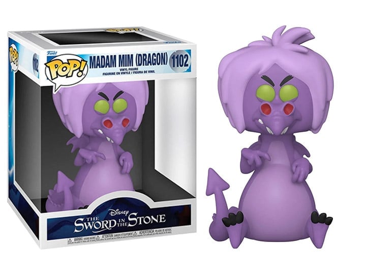 Pop! Disney: The Sword in the Stone - Super Sized 6" Madam Mim (Dragon) Gallery Image 1