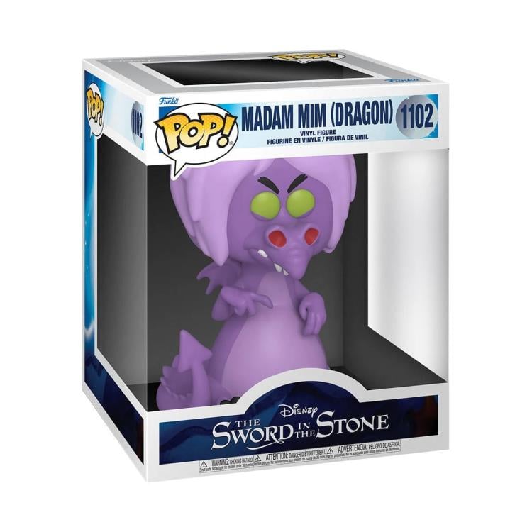 Pop! Disney: The Sword in the Stone - Super Sized 6" Madam Mim (Dragon) Gallery Image 4