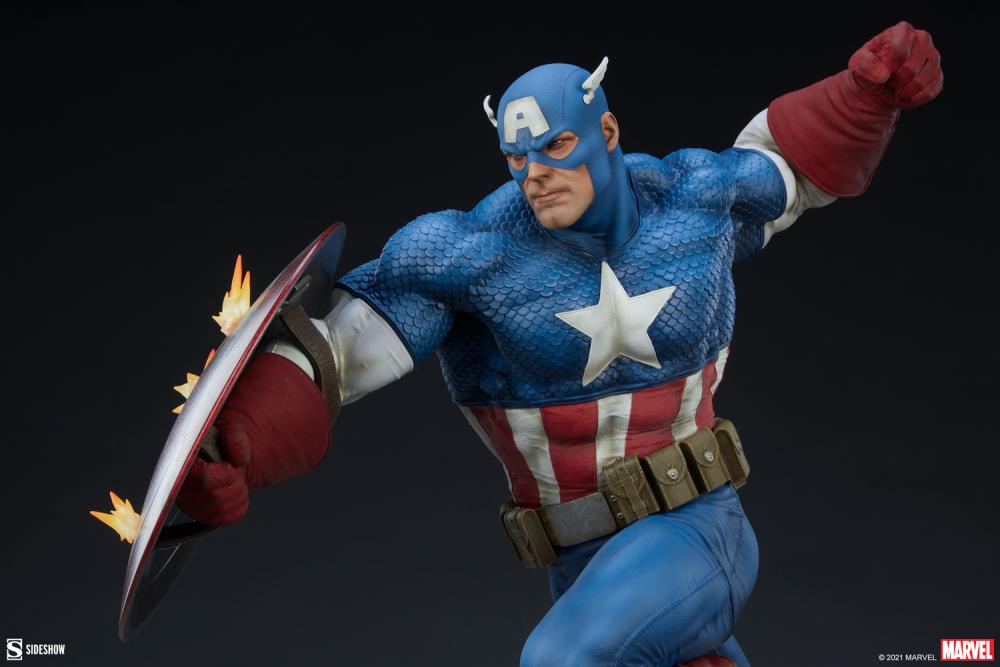 Marvel Premium Format Captain America Gallery Image 8