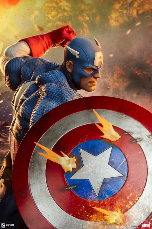 Marvel Premium Format Captain America Gallery Image 17