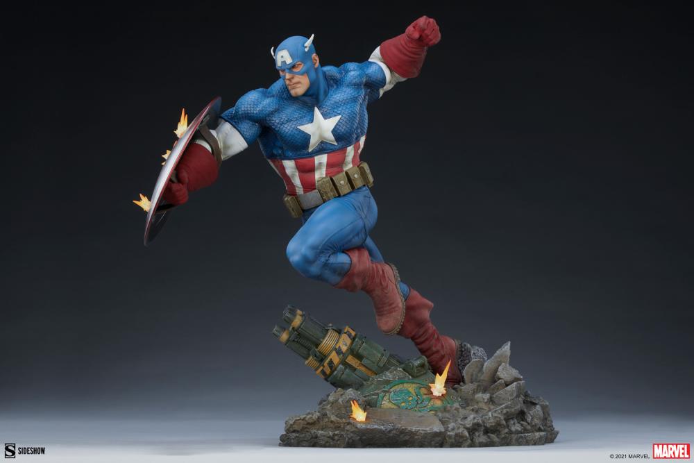 Marvel Premium Format Captain America Gallery Image 3