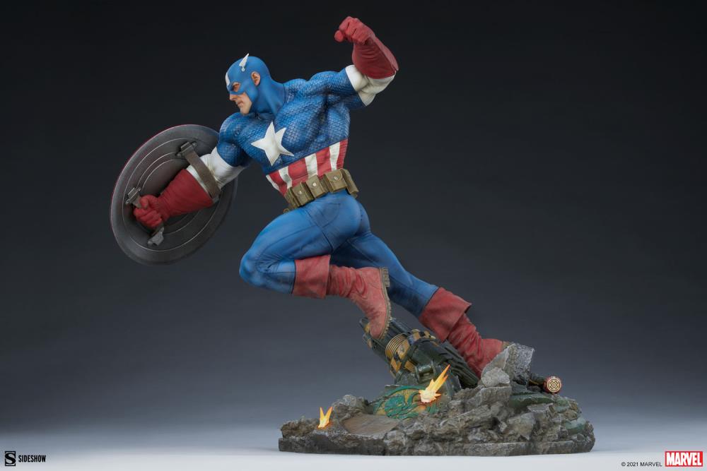 Marvel Premium Format Captain America Gallery Image 4