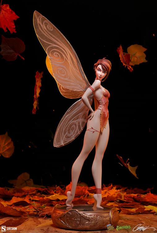 Fairytale Fantasies Collection Tinkerbell (Fall Ver.) Statue Gallery Image 9