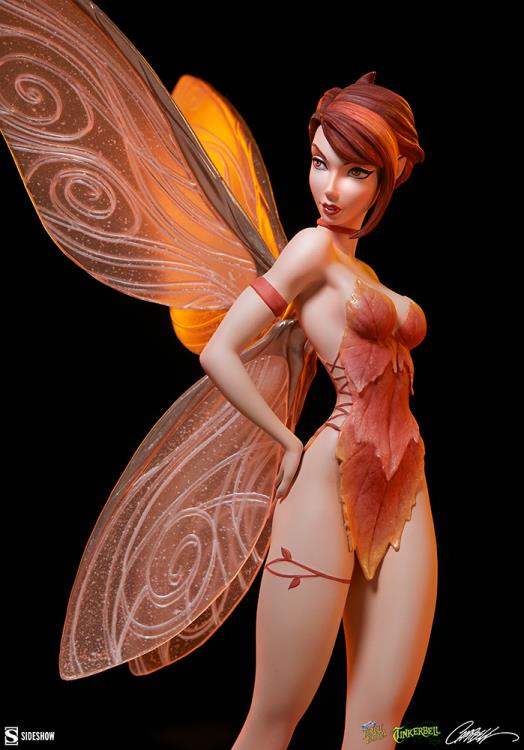 Fairytale Fantasies Collection Tinkerbell (Fall Ver.) Statue Gallery Image 10