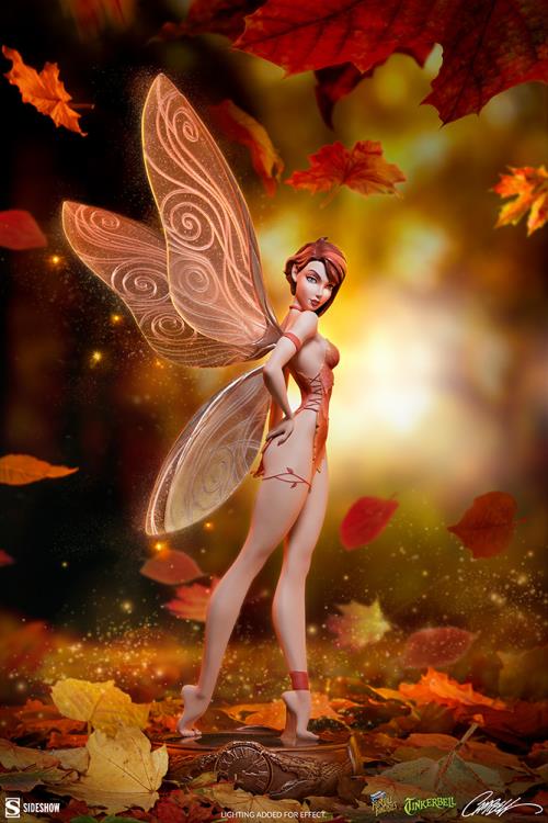 Fairytale Fantasies Collection Tinkerbell (Fall Ver.) Statue Gallery Image 17