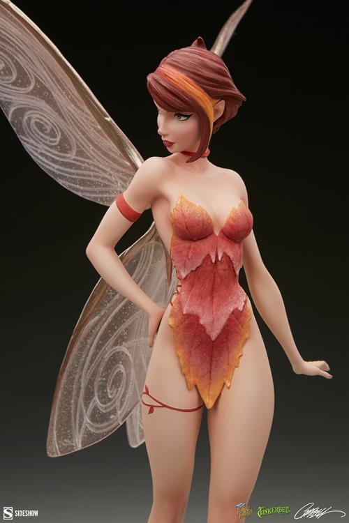 Fairytale Fantasies Collection Tinkerbell (Fall Ver.) Statue Gallery Image 11