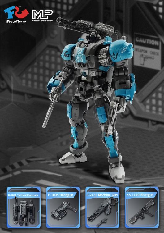 Mecha Project MP-02 Brave 13 Team Universal Types Heavy Mecharms 1/18 Scale Figure Gallery Image 8
