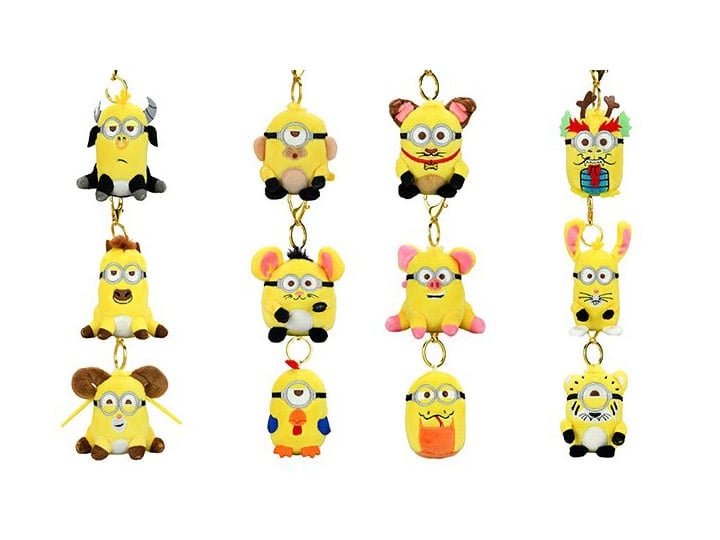 Minions: The Rise of Gru Random Minion Zodiac Plush Charm Gallery Image 1
