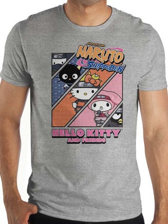 Naruto x Hello Kitty and Friends T-Shirt Gallery Image 2