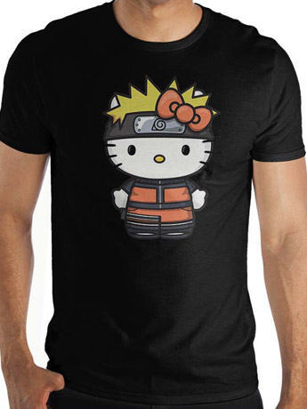 Naruto x Hello Kitty T-Shirt Gallery Image 2