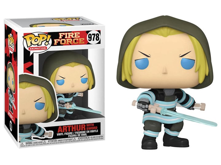 Pop! Animation: Fire Force - Arthur (With Sword) Gallery Image 1
