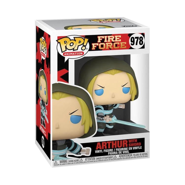 Pop! Animation: Fire Force - Arthur (With Sword) Gallery Image 4