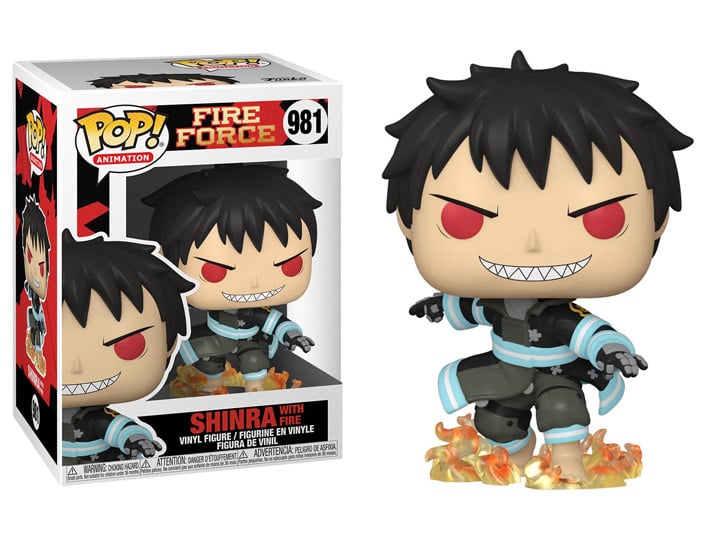 Pop! Animation: Fire Force - Shinra (With Fire) Gallery Image 1