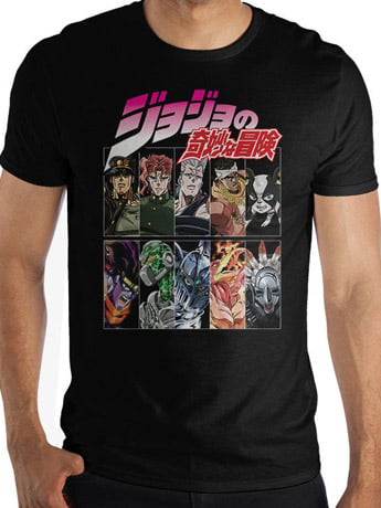 JoJo's Bizarre Adventure T-Shirt Gallery Image 2