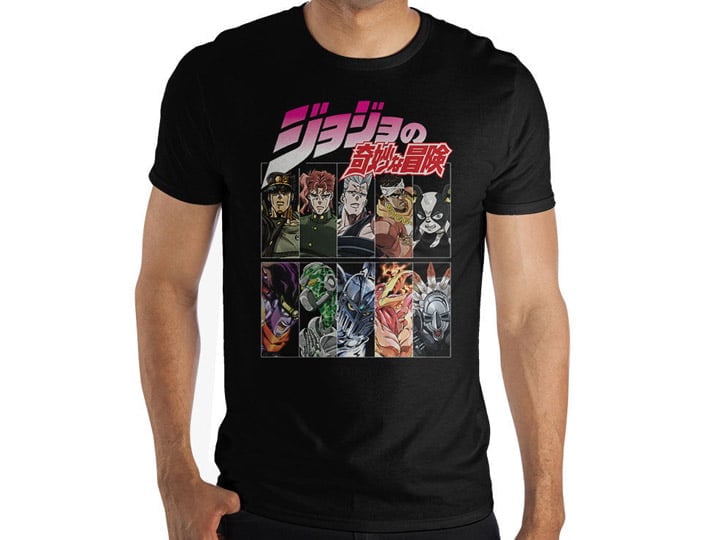 JoJo's Bizarre Adventure T-Shirt Gallery Image 1