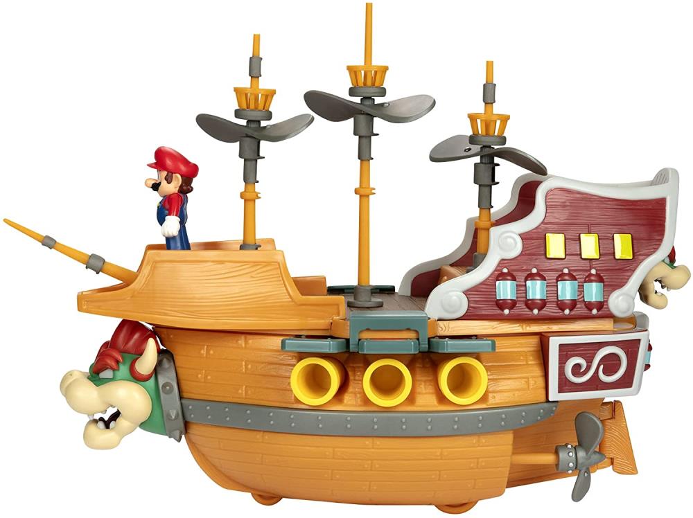 Super Mario 2.5" Bowser's Ship Deluxe Playset Gallery Image 7