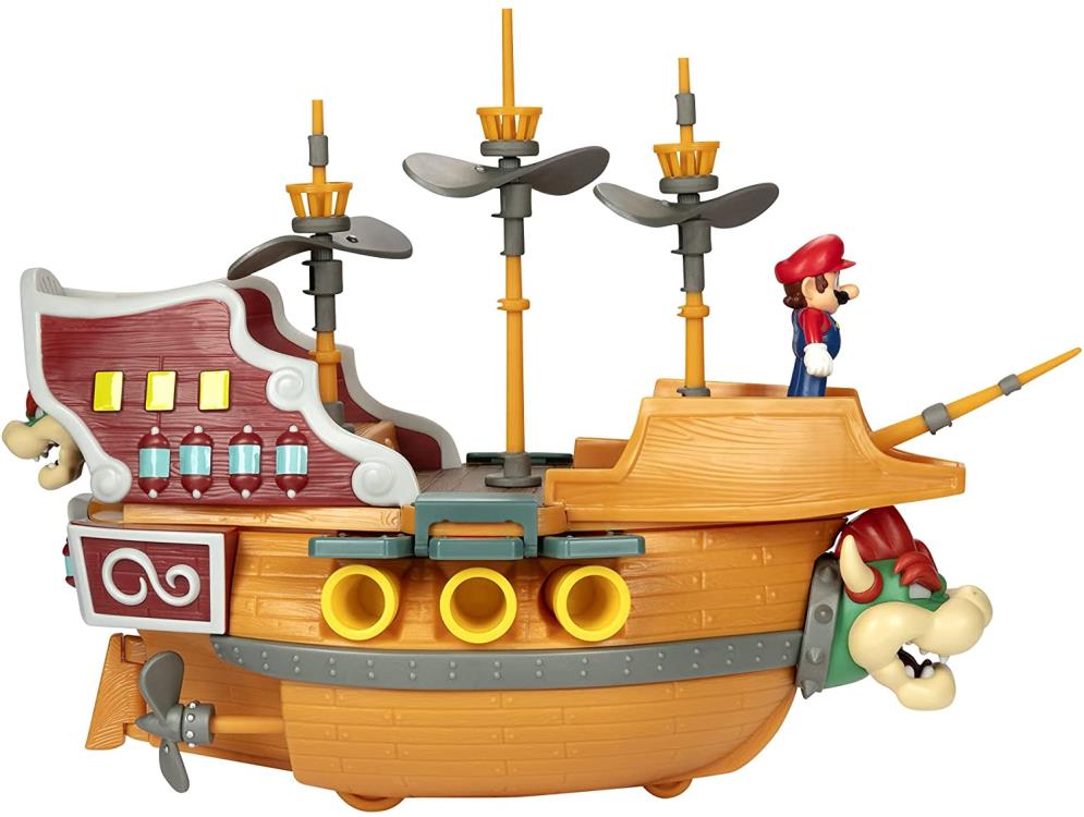 Super Mario 2.5" Bowser's Ship Deluxe Playset Gallery Image 10