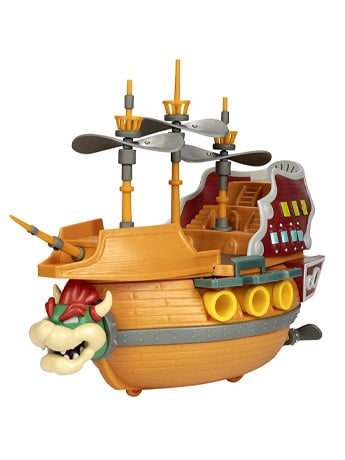 Super Mario 2.5" Bowser's Ship Deluxe Playset Gallery Image 2