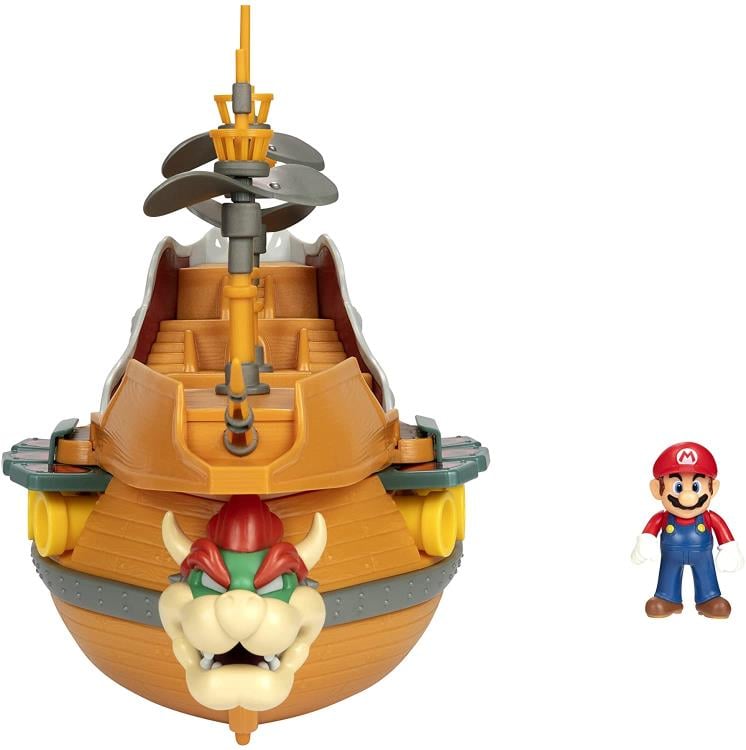 Super Mario 2.5" Bowser's Ship Deluxe Playset Gallery Image 6