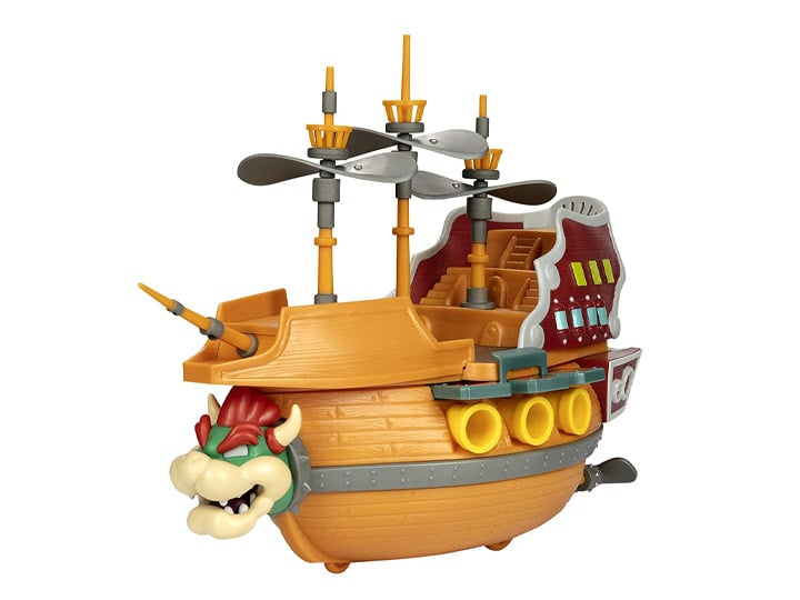 Super Mario 2.5" Bowser's Ship Deluxe Playset Gallery Image 1