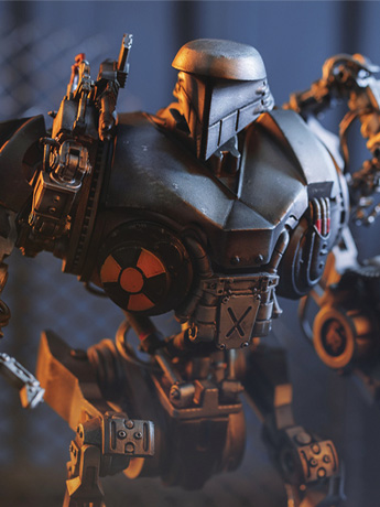 RoboCop 2 RoboCain 1:18 Scale PX Previews Exclusive Figure Gallery Image 2