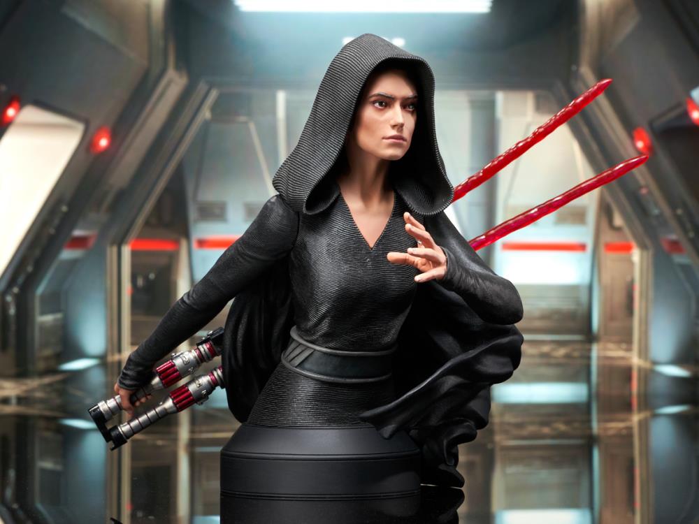 Star Wars: The Rise of Skywalker Dark Rey 1/6 Scale NYCC 2021 Exclusive Bust Gallery Image 4