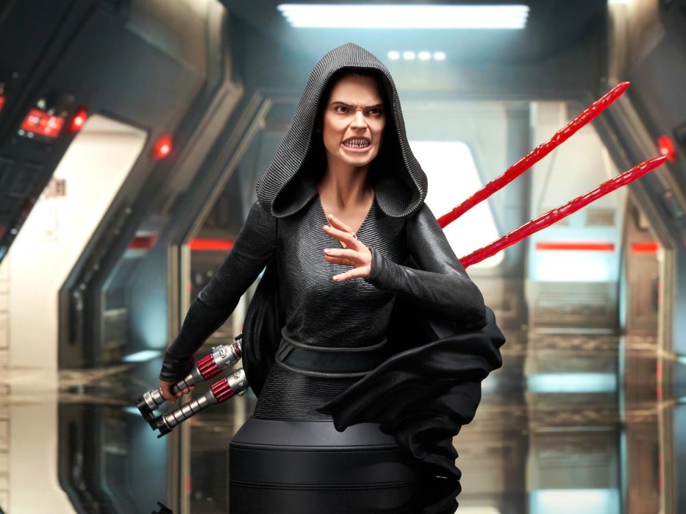 Star Wars: The Rise of Skywalker Dark Rey 1/6 Scale NYCC 2021 Exclusive Bust Gallery Image 5