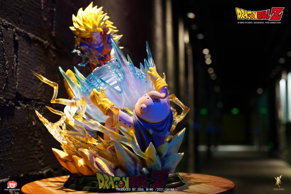 Dragon Ball Z Goku vs Majin Buu 1/6 Scale Limited Edition Statue Gallery Image 3