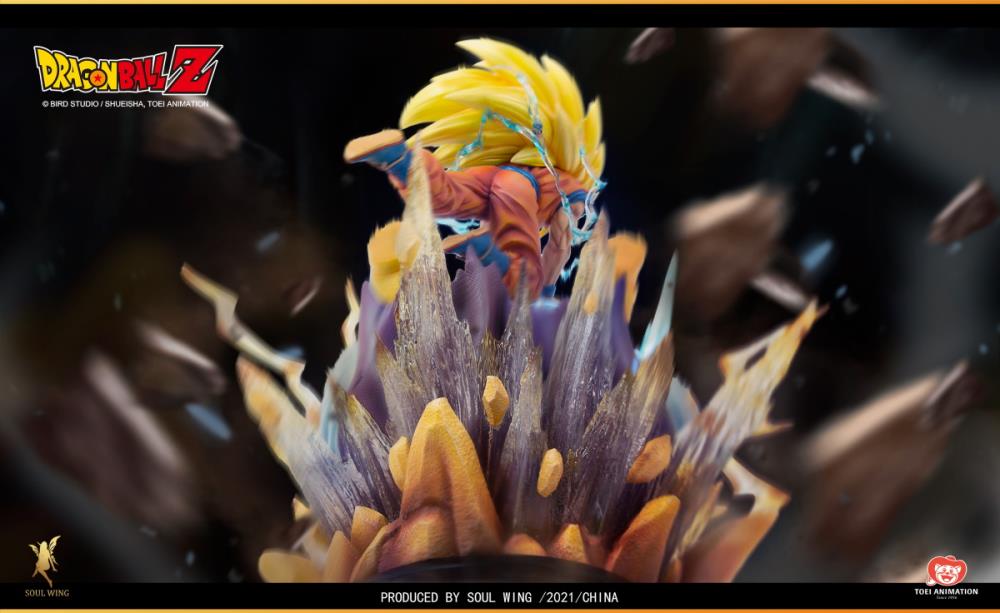 Dragon Ball Z Goku vs Majin Buu 1/6 Scale Limited Edition Statue Gallery Image 7