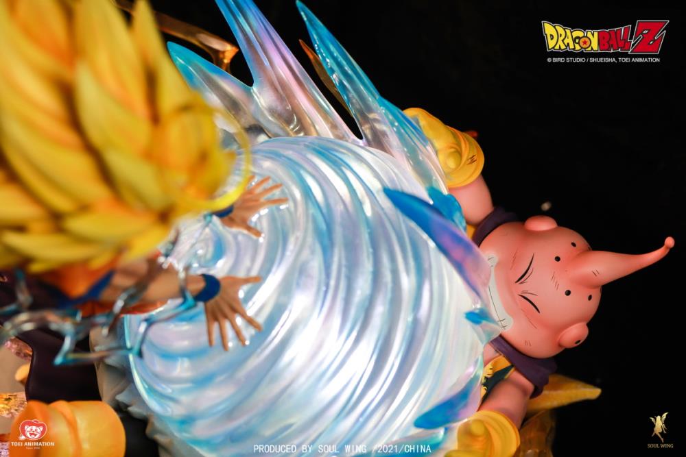 Dragon Ball Z Goku vs Majin Buu 1/6 Scale Limited Edition Statue Gallery Image 11