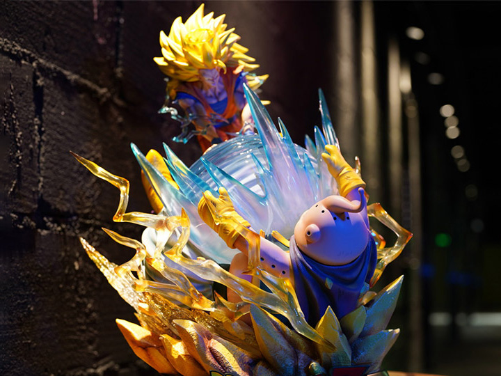 Dragon Ball Z Goku vs Majin Buu 1/6 Scale Limited Edition Statue Gallery Image 1