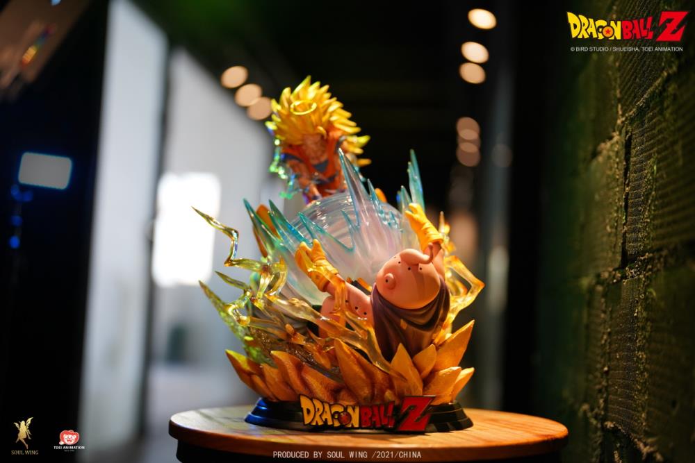 Dragon Ball Z Goku vs Majin Buu 1/6 Scale Limited Edition Statue Gallery Image 4