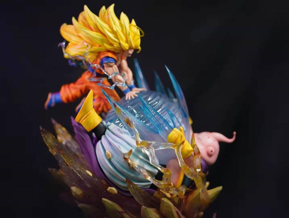 Dragon Ball Z Goku vs Majin Buu 1/6 Scale Limited Edition Statue Gallery Image 10
