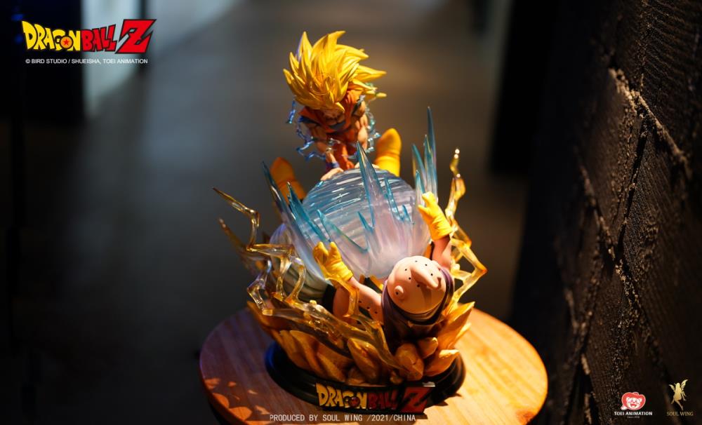 Dragon Ball Z Goku vs Majin Buu 1/6 Scale Limited Edition Statue Gallery Image 5