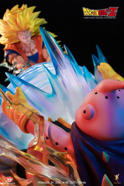 Dragon Ball Z Goku vs Majin Buu 1/6 Scale Limited Edition Statue Gallery Image 9
