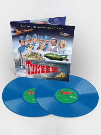 Thunderbirds Original Soundtrack Sky Blue Vinyl 2XLP Gallery Image 2