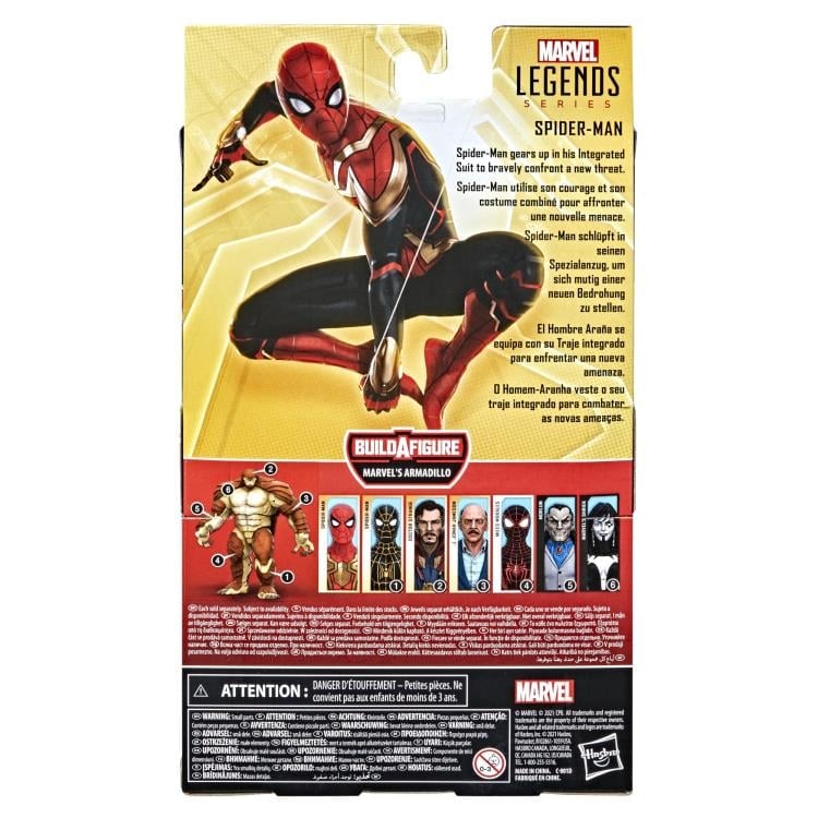Spider-Man Marvel Legends Wave 13 Set of 7 Action Figures (Marvel's Armadillo BAF) Gallery Image 9