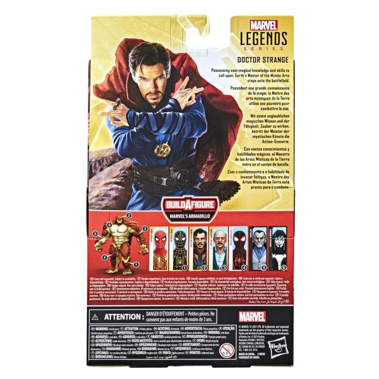 Spider-Man: No Way Home Marvel Legends Doctor Strange Action Figure (Marvel's Armadillo BAF) Gallery Image 9