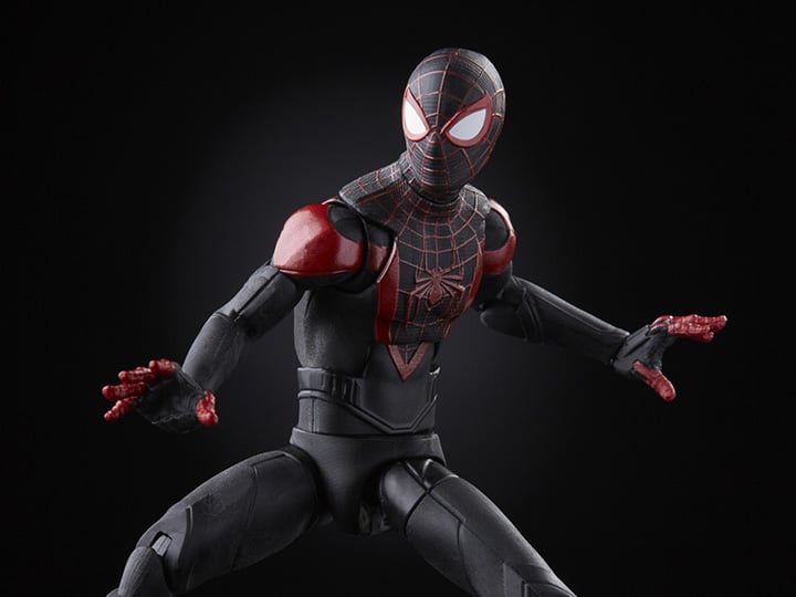 Marvel's Spider-Man: Miles Morales Marvel Legends Miles Morales Action Figure (Marvel's Armadillo BAF) Gallery Image 1