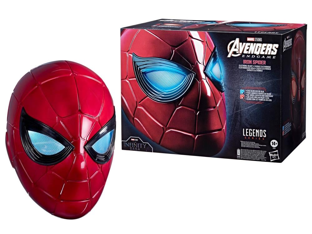Avengers: Endgame Marvel Legends Iron Spider 1:1 Scale Wearable Helmet (Electronic) Gallery Image 9