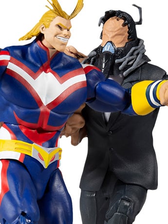My Hero Academia All Might vs. All For One Action Figure Two-Pack Gallery Image 2