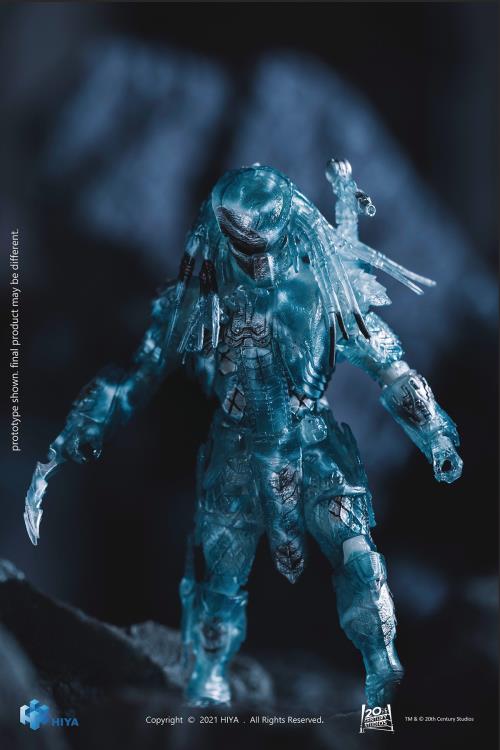 Alien vs. Predator Scar Predator (Active Camouflage) 1:18 Scale PX Previews Exclusive Figure Gallery Image 5