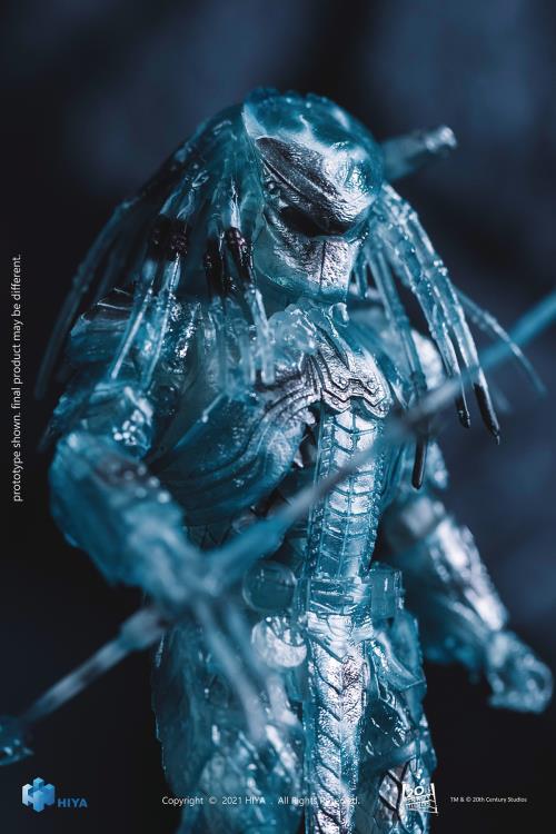 Alien vs. Predator Scar Predator (Active Camouflage) 1:18 Scale PX Previews Exclusive Figure Gallery Image 7