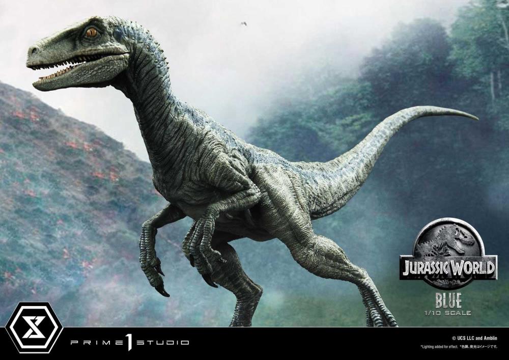 Jurassic World Prime Collectible Figures Blue 1/10 Scale Statue