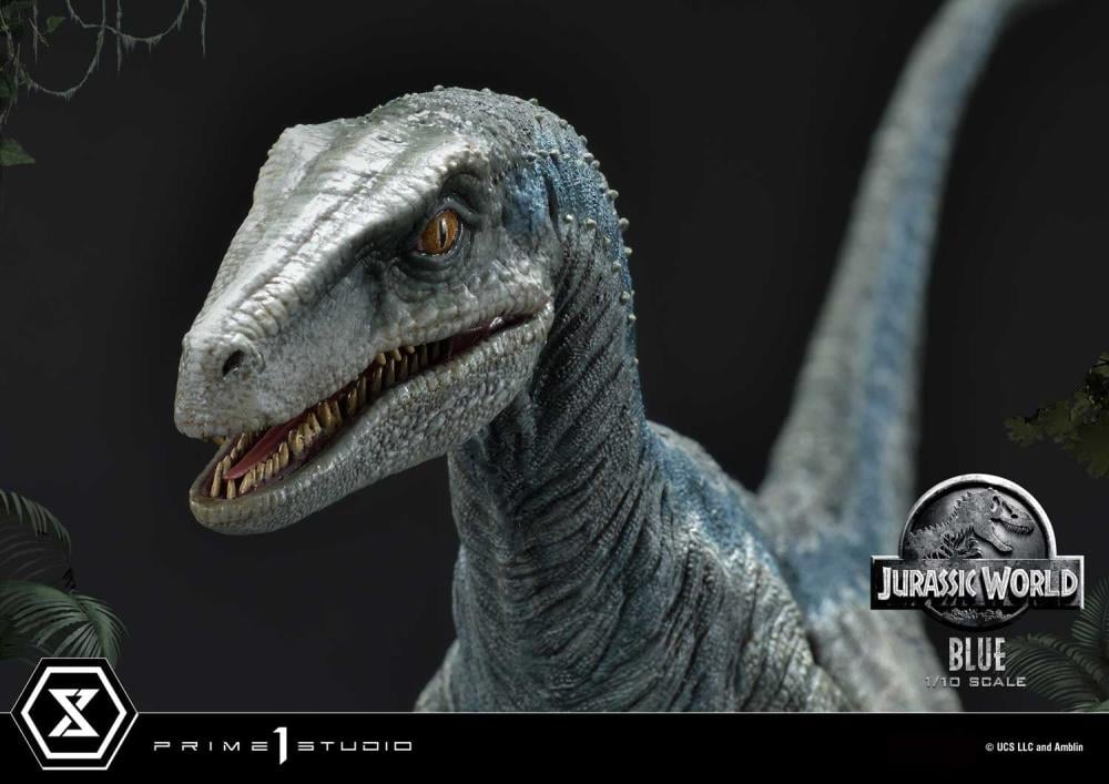 Jurassic World Prime Collectible Figures Blue 1/10 Scale Statue