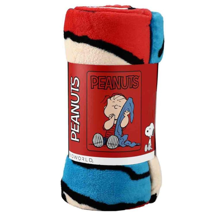 Peanuts Linus Fleece Throw Gallery Image 3