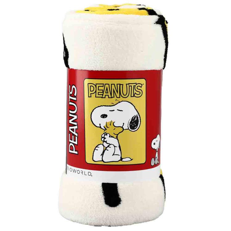 Peanuts Snoopy Fleece Throw Gallery Image 3