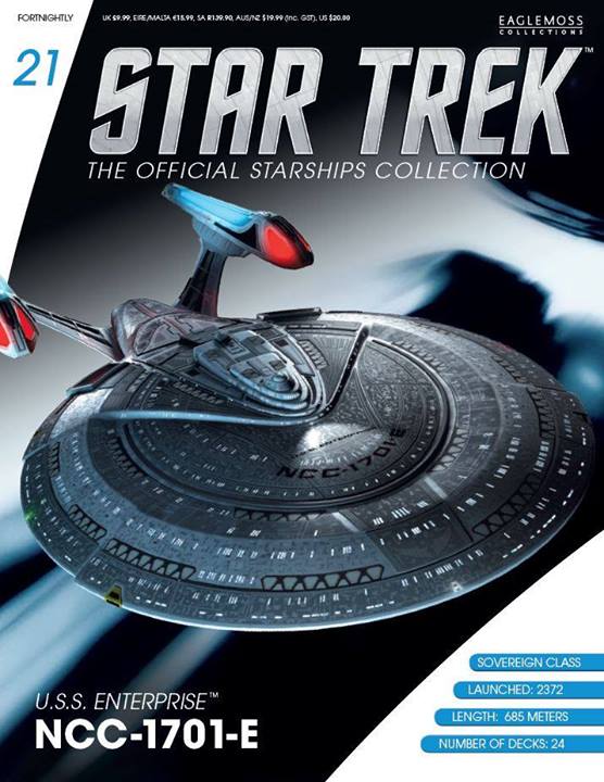 Star Trek Starships Collection #21 Enterprise NCC-1701-E Gallery Image 9